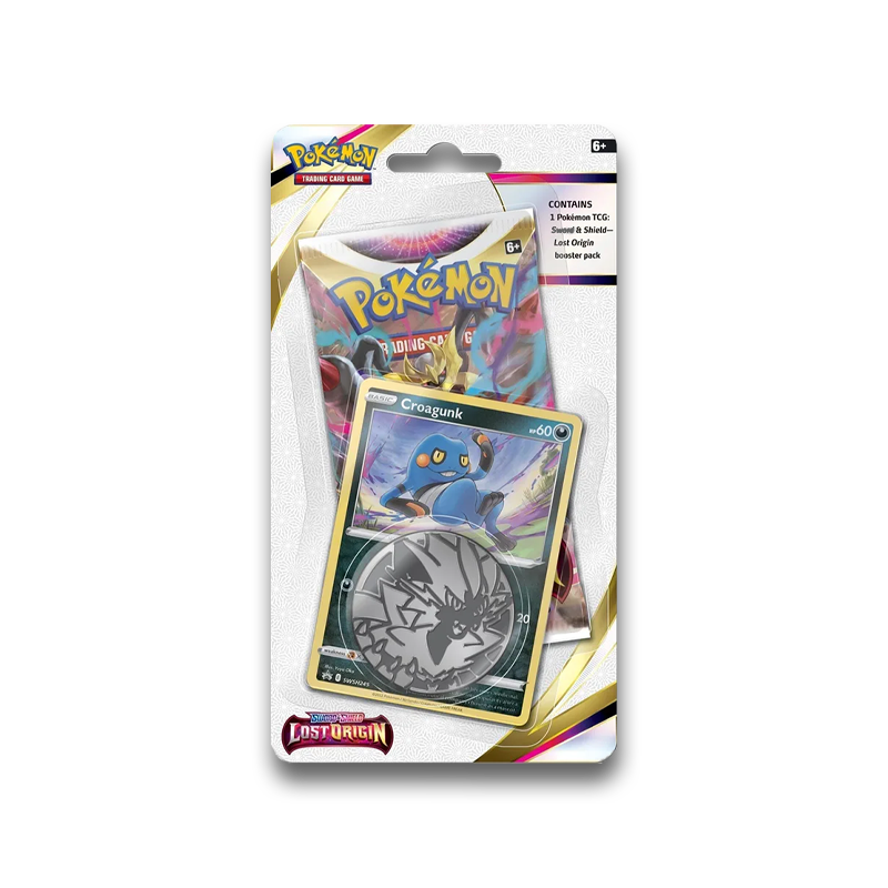 Lost Origin - croagunk-lost-origin-checklane-1 - Checklane, Croagunk, Lost Origin, Pokemon, Scorbunny - PokePerkCards