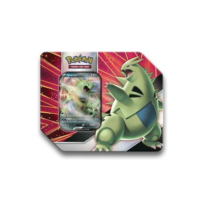 Collectors Chests & Tins - tins-lunchboxes-cases - Pokemon, Tin, Tyranitar V - PokePerkCards